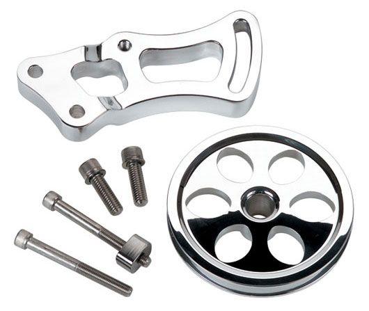Billet Specialties Power Steering Pulley & Bracket (BS12120) BS12120