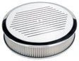 Billet Specialties Polished Aluminium Round Air Cleaner Assembly - Ball Milled (BS15820) BS15820