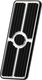 Billet Specialties Rectangle Gas/Accelerator Pedal - Black Anodized (BS199265) BS199265