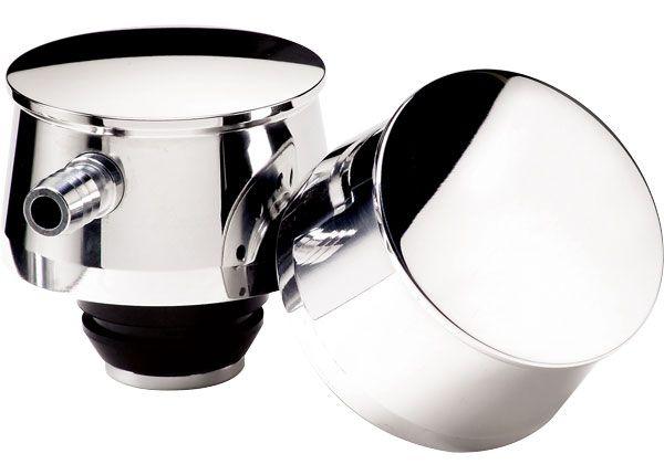 Billet Specialties Round Valve Cover Breather Plain - Polished (BS20125) BS20125