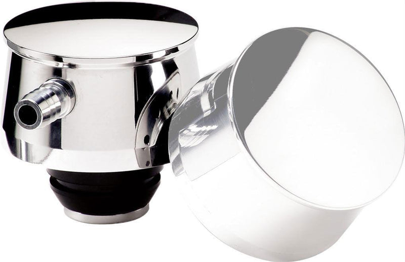 Billet Specialties Round Valve Cover Breather Plain - Polished (BS21120) BS21120