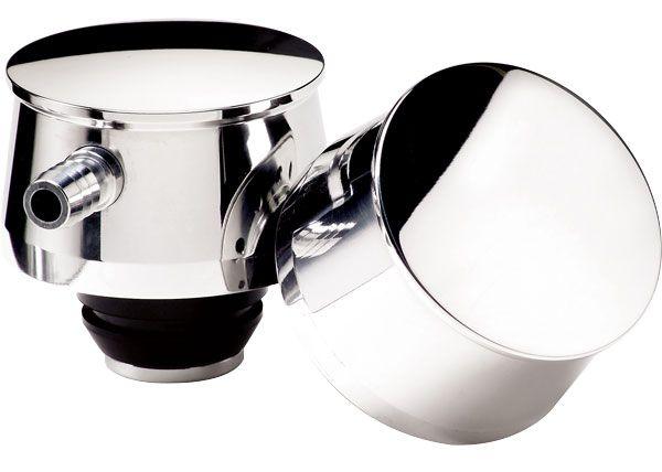 Billet Specialties Round Valve Cover Breather Plain - Polished (BS21125) BS21125
