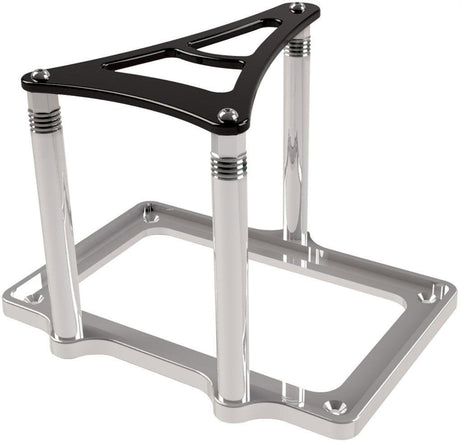 Billet Specialties Battery Tray Mount - Black/Clear Anodized (BS248920) BS248920