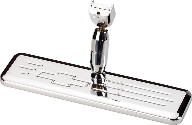 Billet Specialties Interior Rear View Mirror Aluminium With Bowtie Logo - Polished (BS257340) BS257340