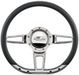 Billet Specialties 14" FORMULA D-Shaped Steering Wheel (BS29409)