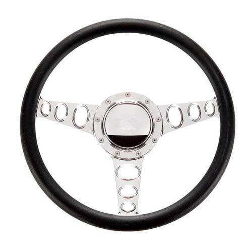 Billet Specialties 14" Billet Specialties "Outlaw" Steering Wheel (BS30445)