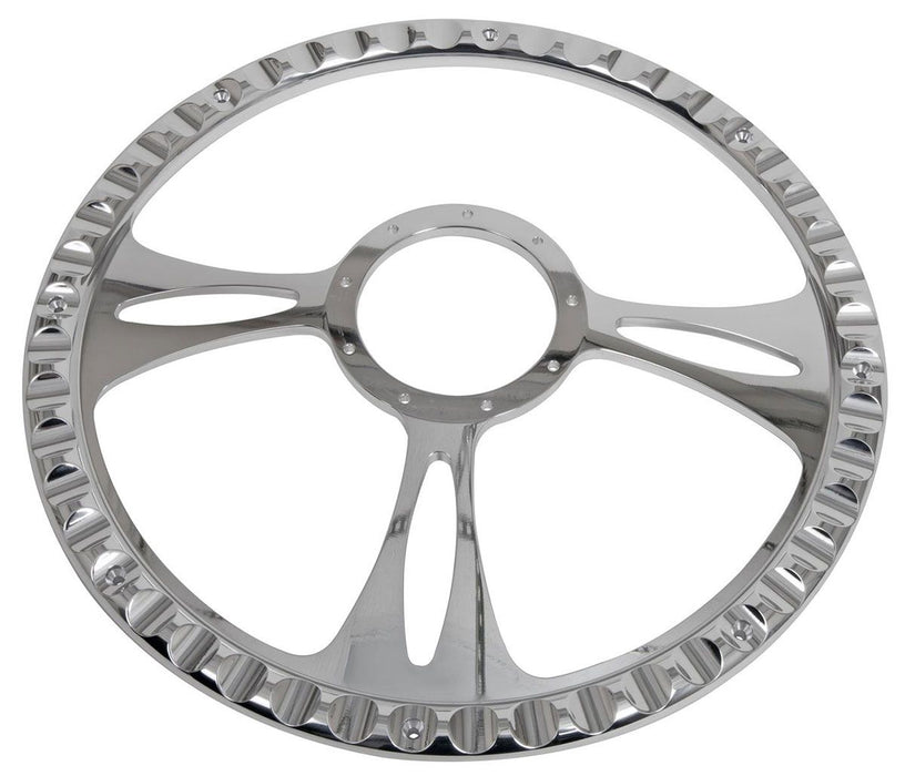 Billet Specialties Fast Lane 15.5" Steering Wheel 12" Wrap (BS34175)