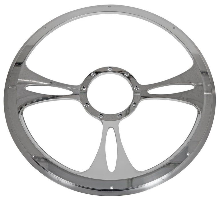 Billet Fast Lane 15.5" Steering Wheel 12" Wrap (BS34175)