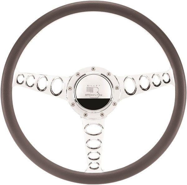 Billet Specialties 15.5" Billet Specialties "Outlaw" Steering Wheel (BS34445) BS34445