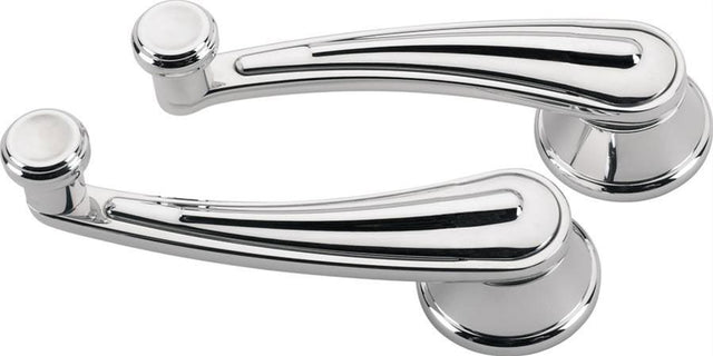 Billet Specialties Rail Interior Window Crank Handles - Polished (BS46528)