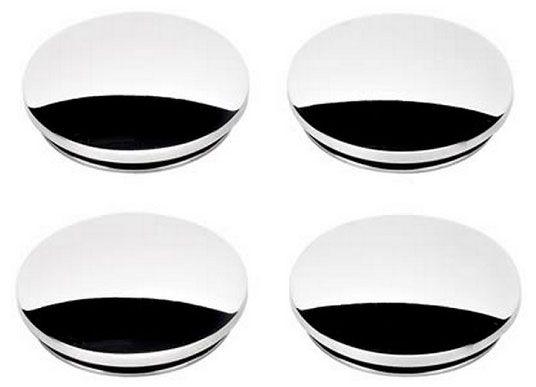 Billet Specialties Replacement Knock-Off Center Caps - Polished (BS50020) BS50020