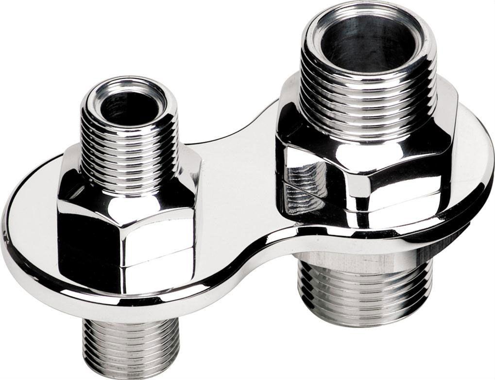 Billet Specialties Firewall Bulkhead - Polished (BS66720) BS66720