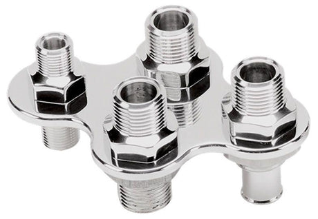 Billet Specialties Firewall Bulkhead - Polished (BS66925) BS66925