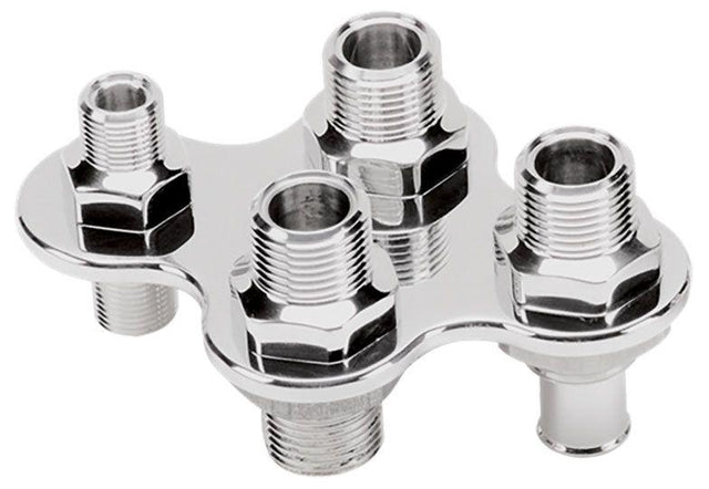 Billet Specialties Firewall Bulkhead - Polished (BS66925) BS66925