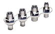 Billet Specialties Firewall Bulkhead In-Line - Polished (BS66935) BS66935