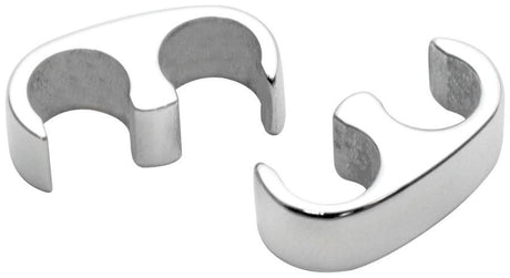 Billet Specialties Ignition Lead Floating Separators - Polished (BS69602)