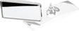 Billet Specialties Rectangle Mirror Head (BS73420) BS73420
