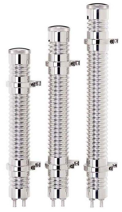 Billet Specialties Overflow Tank, Ribbed 10oz., Barb (BS77213) BS77213