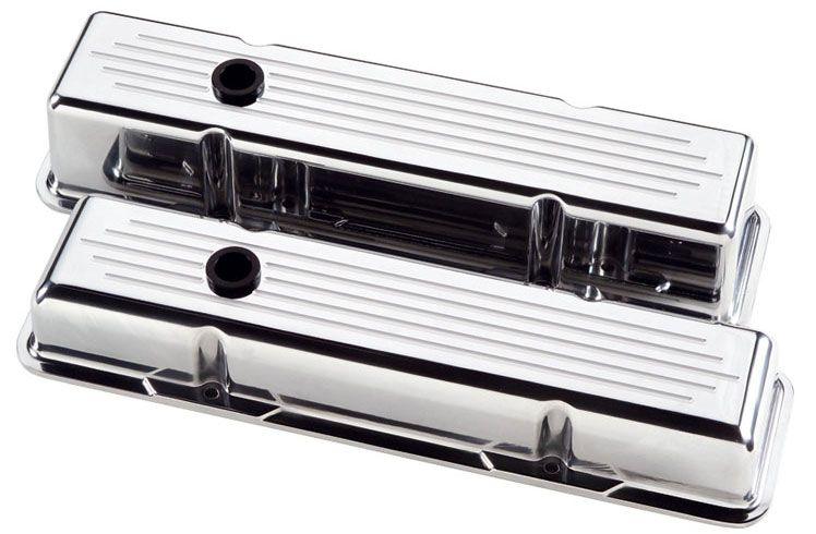 Billet Specialties Aluminium Valve Covers Ball Milled - Polished (BS95220) BS95220