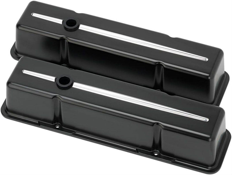 BILLET STREAMLINE SBC V/COVERS BLACK BILLET - 95224 (BS95224) BS95224