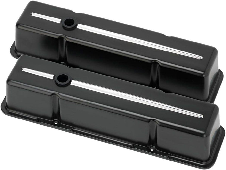 BILLET STREAMLINE SBC V/COVERS BLACK BILLET - 95224 (BS95224)