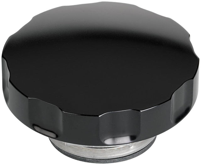 Billet Specialties Radiator Cap - Black (BSBLK75125) BSBLK75125