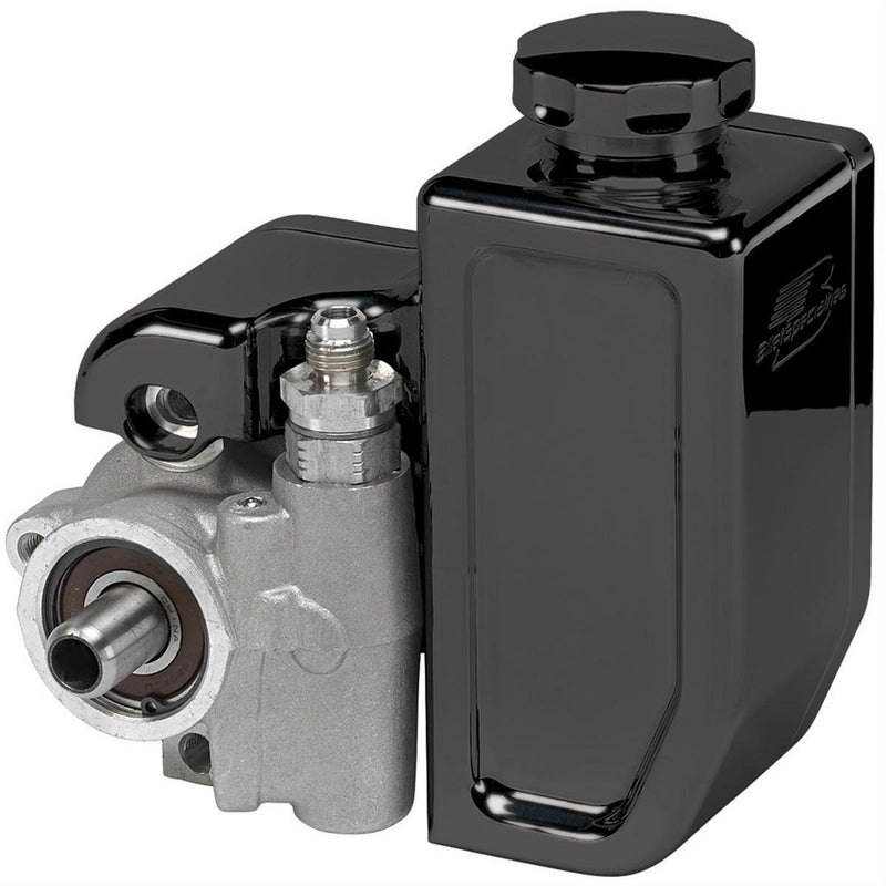 Billet Specialties Power Steer Reservoir - Black (BSBLK77930) BSBLK77930