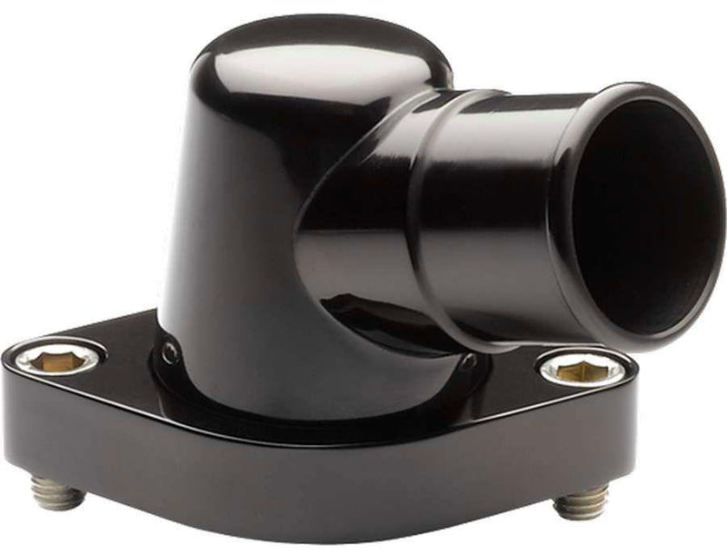 Billet Specialties Thermostat Housing - Black (BSBLK90320) BSBLK90320