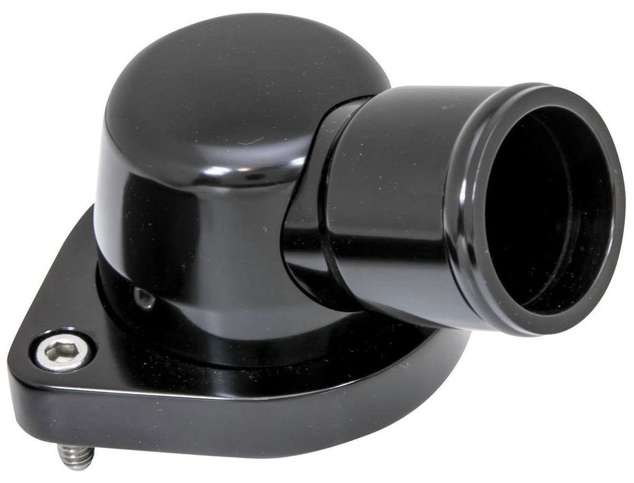 Billet Specialties Thermostat Housing - Black (BSBLK90334)