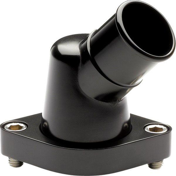 Billet Specialties Thermostat Housing - Black (BSBLK90420) BSBLK90420
