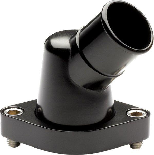 Billet Specialties Thermostat Housing - Black (BSBLK90420)