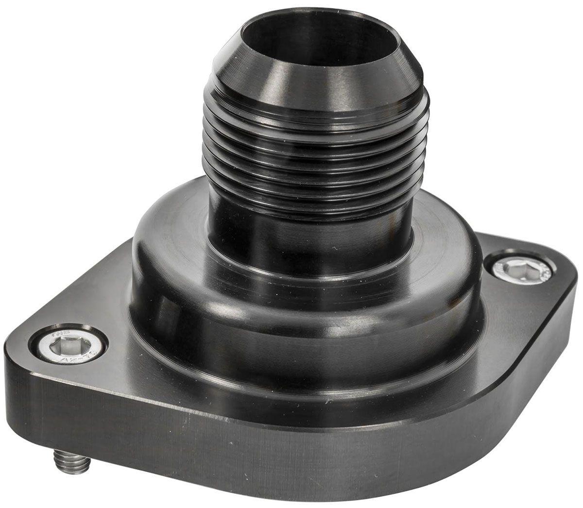 Billet Specialties Thermostat Housing - Black (BSBLK90900) BSBLK90900