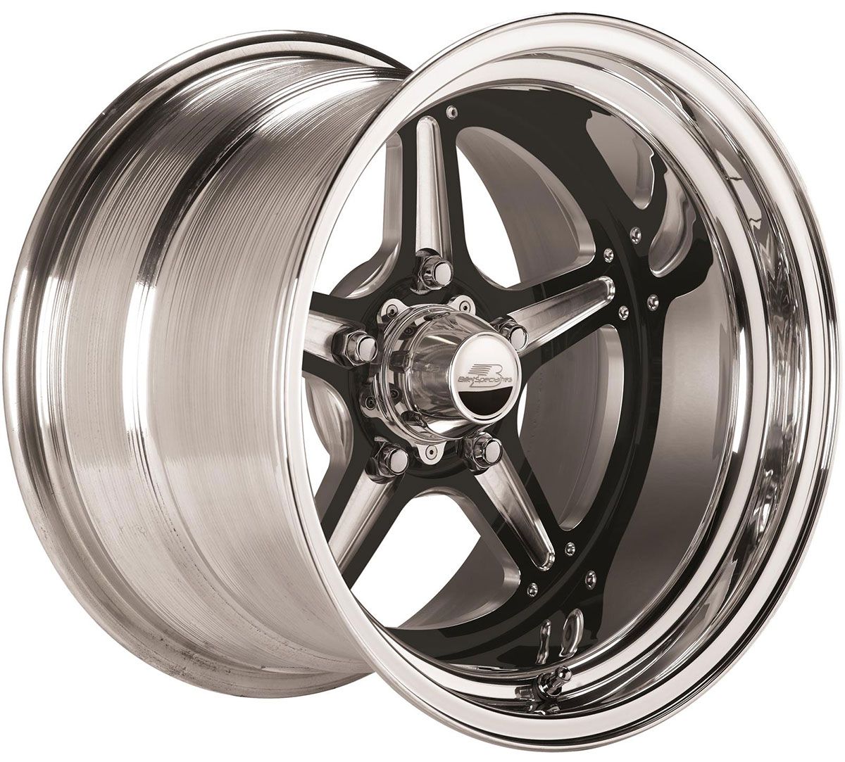 Billet Specialties Street Lite 15x10" Wheel, Black (BSBRS035106545N)