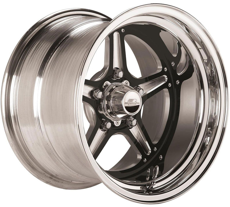 Billet Street Lite 15x10" Wheel, Black (BSBRS035106545N)