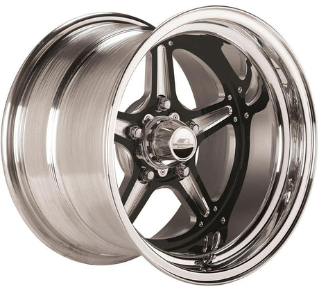 Billet Specialties Street Lite 15x10" Wheel, Black (BSBRS035106550N) BSBRS035106550N