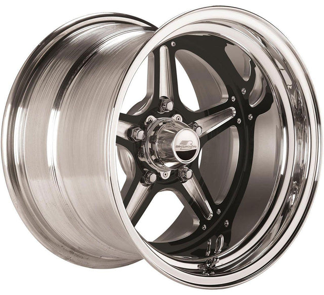 Billet Specialties Street Lite 15x10" Wheel, Black (BSBRS035106550N) BSBRS035106550N