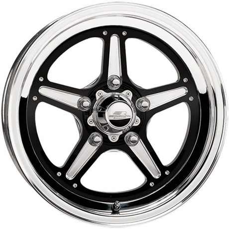 Billet Specialties Street Lite Wheel 15" x 4" - Black (BSBRS035406122N)