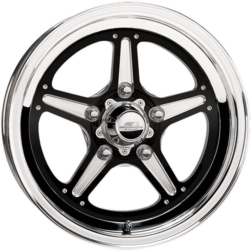 Billet Specialties Street Lite Wheel 15" x 7" - Black (BSBRS035706545N) BSBRS035706545N