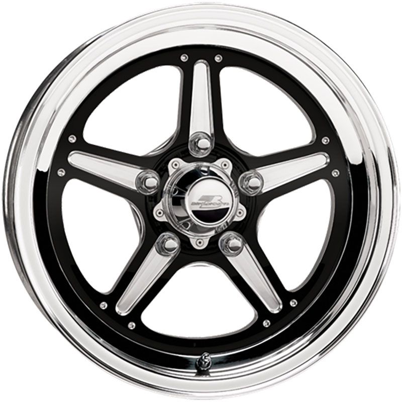 Billet Specialties Street Lite Wheel 15" x 8" - Black (BSBRS035806145N)