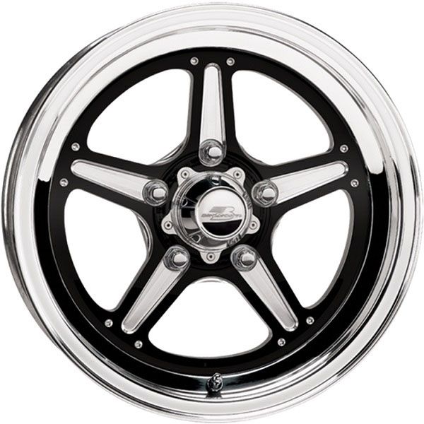 Billet Street Lite Wheel 15" x 8" - Black (BSBRS035806545N)