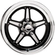Billet Specialties Street Lite Wheel 15" x 8" - Black (BSBRS035806555N) BSBRS035806555N