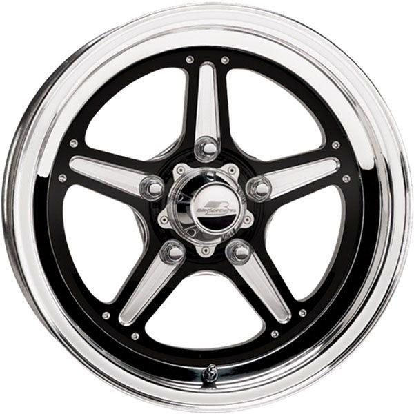 Billet Specialties Street Lite Wheel 15" x 8" - Black (BSBRS035806555N) BSBRS035806555N