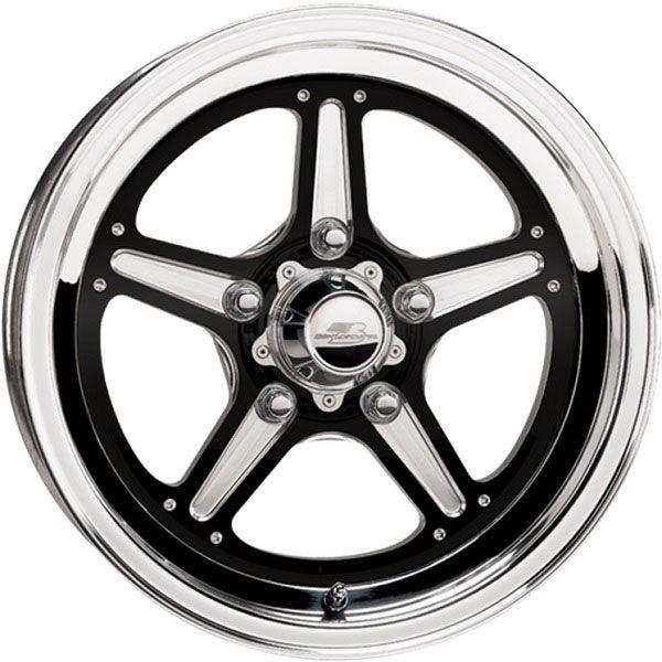 Billet Specialties Street Lite Wheel 15" x 8" - Black (BSBRS035806555N)