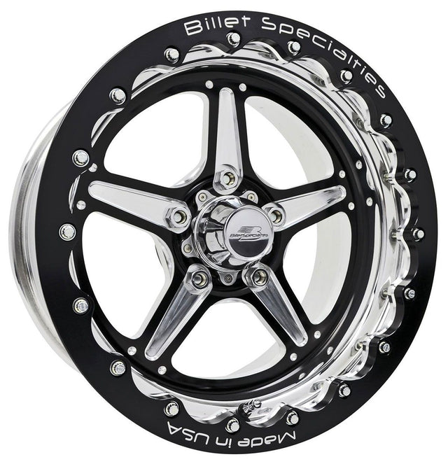 Billet Specialties Street Lite Wheel 15" x 10" - Black (BSBRSB35106145N)