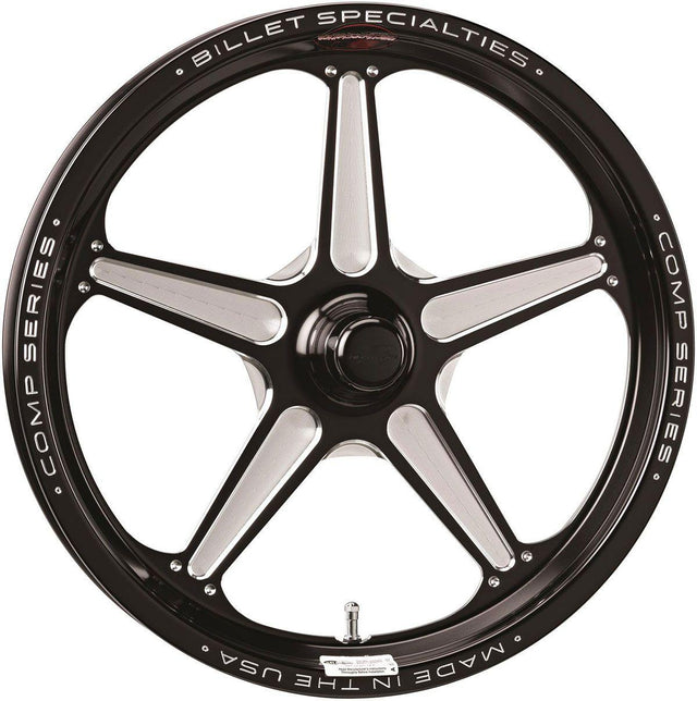 Billet Specialties Comp 5 Bolt-On Wheel 17" x 4.5" - Black (BSCSFB37456127) BSCSFB37456127