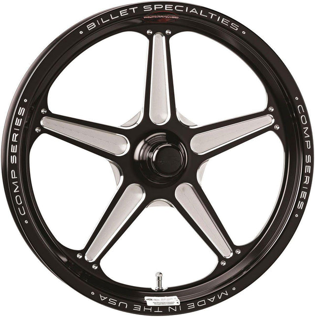 Billet Specialties Comp 5 17x4.5" Wheel, Black (BSCSFB37456527)