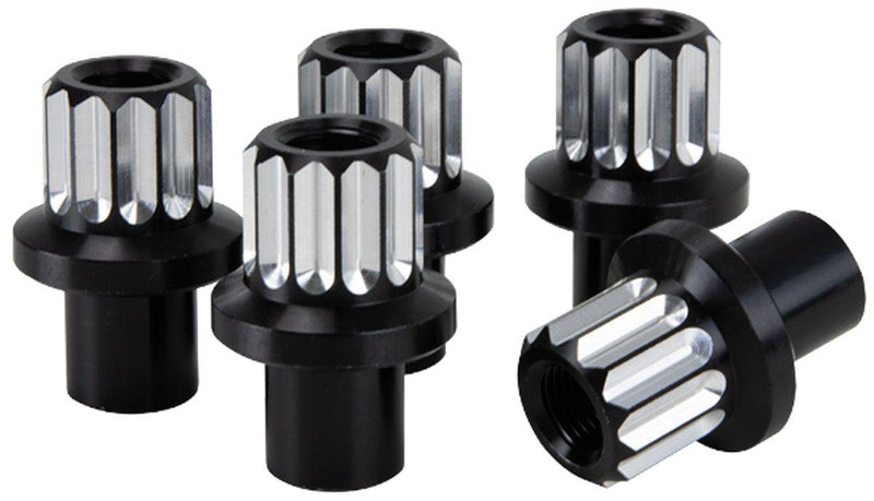 Billet Specialties Aluminium Wheel Nuts, 1/2-20 .500" Shank (BSLNRMS122050) BSLNRMS122050