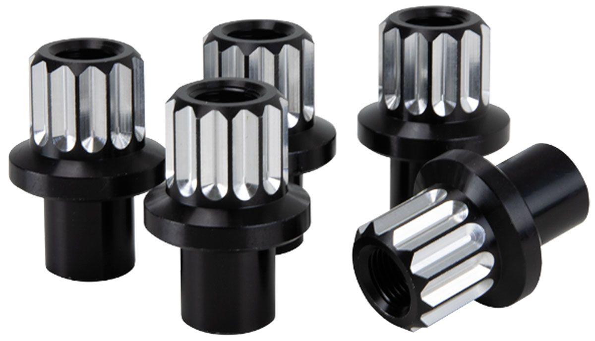 Billet Specialties Aluminium Wheel Nuts, 1/2-20 .750" Shank (BSLNRMS122075) BSLNRMS122075