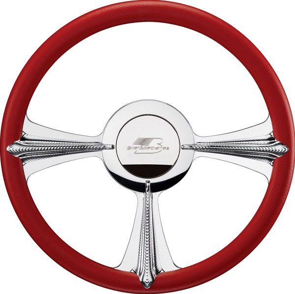 Billet Specialties Profile Series 14" Billet "Rat Tail" Steering Wheel (BSP30097)