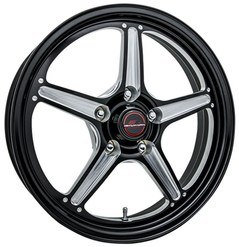 Billet Specialties Street Lite Wheel 17" x 4.5" - Black (BSRSFB37456120N)